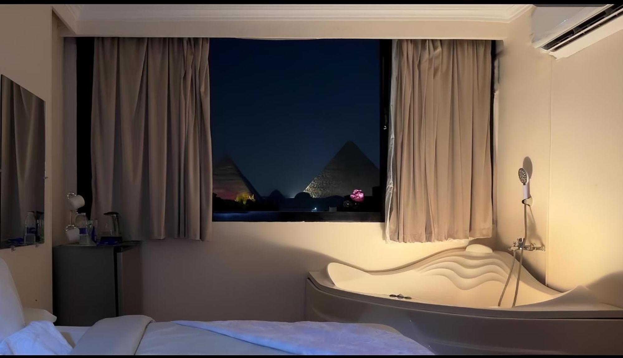 Kafret el-Gabal Middle East Pyramids Hotel מראה חיצוני תמונה