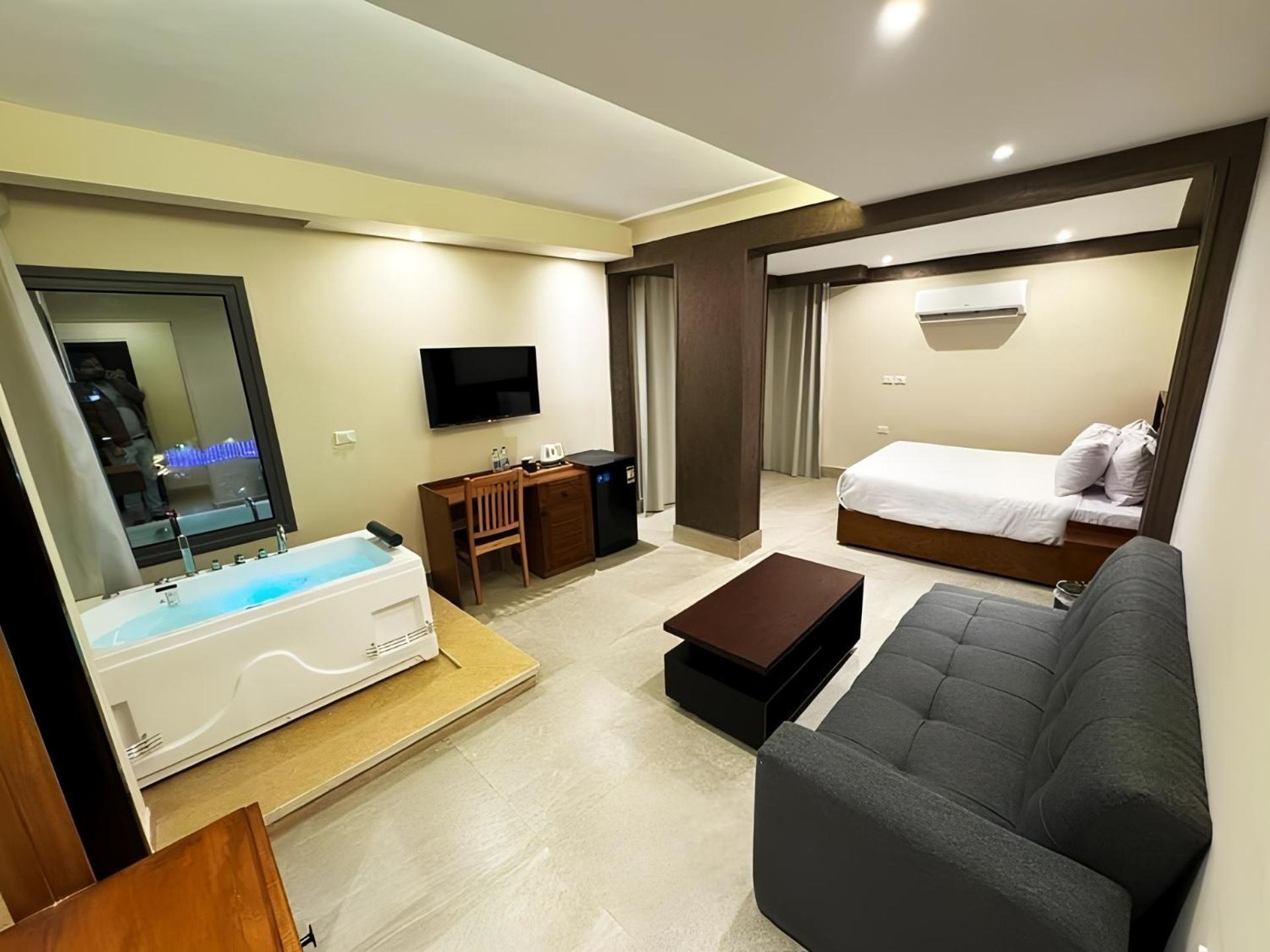 Kafret el-Gabal Middle East Pyramids Hotel מראה חיצוני תמונה
